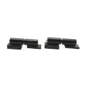 Nationwide 1 1/2" Barrel Hinge with Grease Fitting & 1/2" Offset (Black) - WI-BH-6H-1
