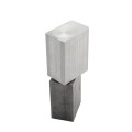 Nationwide Heavy-Duty Steel To Aluminum Block Hinge - WI-BH-SA