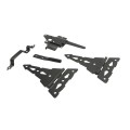Nationwide Western Walk Gate Kit with T-Hinge Pair - WI-BTWGK