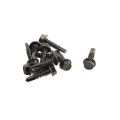 Nationwide Mini Stainless Steel Latch with Stainless Steel Screws (Black) - WI-PLVL-SS