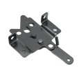 Nationwide Mini Stainless Steel Latch with Stainless Steel Screws (Black) - WI-PLVL-SS