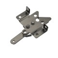 Nationwide Mini Stainless Steel Latch with Stainless Steel Screws (Black) - WI-PLVL-SS