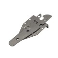 Nationwide Stainless Steel Residential Paddle Latch (Black) - WI-RPL-SS