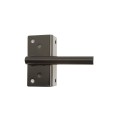 Nationwide Stainless Steel Residential Paddle Latch (Black) - WI-RPL-SS