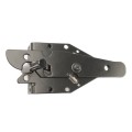 Nationwide Stainless Steel Residential Paddle Latch (Black) - WI-RPL-SS