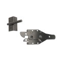 Nationwide Stainless Steel Residential Paddle Latch (Black) - WI-RPL-SS