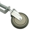 Nationwide 360° Swivel Swing Gate Wheel | Zinc Plated Housing | Nylon Wheel - WI-SPW-6