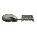 Nationwide 360° Swivel Swing Gate Wheel | Zinc Plated Housing | Nylon Wheel - WI-SPW-6