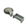 Nationwide 360° Swivel Swing Gate Wheel | Zinc Plated Housing | Nylon Wheel - WI-SPW-6