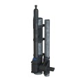 Nationwide Zip-Latch 20" Top Pull Heavy-Duty Gravity Latch for Chain Link Fence Pool Gates (Black)