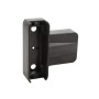 Lockey Adapter For Installing 2835 or 2830 on Vinyl and Ornamental Gates (Black) - 2835-ADAPTER