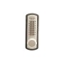 Lockey 3210 Keyless Single Combination Mechanical Deadbolt Lock for Doors and Gates - Satin Chrome Marine Grade
