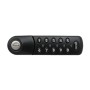 Lockey EC780 Standard Digital Cabinet Lock with Keypad Access - Black (Right-Handed)