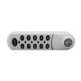 Lockey EC780 Standard Digital Cabinet Lock with Keypad Access - White (Left-Handed)