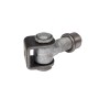 Locinox 90&deg; Adjustable Hinge with U-Shaped Ear Plate and M20 67mm Eyebolt (Zinc-Plated) - G90Z-Z-M20-67-50