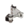 Locinox 180&deg; Weld-On 4D Adjustable Hinge with M16 4-5/16" Eyebolt - GBMU4D-Z-M16-110-50-ALUM