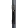 Locinox Built-In Electric Keep for Fortylock, Fiftylock, Sixtylock Insert Locks, 1-9/16" Profiles, Fail-Close (RAL 9005 Jet Black) - INTRALEC-Z-40-E-9005