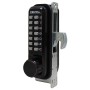Lockey 2950 Keyless Mechanical Double Combination Hook Bolt Lock for Sliding Doors and Gates - Oil Rubbed Bronze