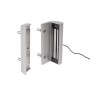 Locinox Surface-Mounted Electromagnetic Lock (1-9/16" to 3-1/8" Square Profiles, Silver) - MAGMAG3000-SILV