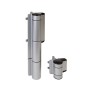 Locinox Mammoth 180° Hydraulic Gate Closer and Hinge (330lbs Capacity, Silver) - MAMMOTH180-SILV