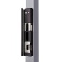 Locinox Surface-Mount Electric Strike with Security Mushroom (Ruptura Fail-Open, RAL 9005 Jet Black) - MODULEC-SH-R-9005