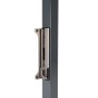 Locinox Insert Stainless Steel Strike for Fortylock, Fiftylock, Sixtylock (1-1/2" Square Profiles) - SFKI-QF40
