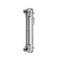 Locinox Stainless Steel Surface-Mounted Keep for Fortylock, Fiftylock, and Sixtylock Systems (1-1/2" to 2-1/2" Square Profiles) - SFKM-QF-ALUM