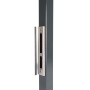 Locinox Built-In Electric Keep for Fortylock, Fiftylock, Sixtylock Insert Locks, 2" Profiles, Fail-Open (RAL 9005 Jet Black) - INTRALEC-Z-50-R-9005