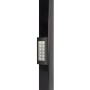 Locinox SlimStone Keypad with 2 Integrated Relays (Weather Resistant, RAL9005 Black) - SLIMSTONE-2-9005