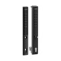 Locinox VERA Double-Sided Battery-Powered Insert Code Lock for 1-1/2"+ Profiles (Black, Keyed Different) - VERA-40-VSZ-2-9005
