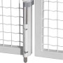 Locinox Surface Mounted Drop Bolt with Aluminum Bolt (RAL7016 Anthracite) Quick-Fix - VSA-K-QF1BL-7016