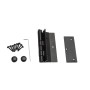 Nationwide 5" Self-Closing Aluminum Hinge for Gates - Black