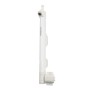 Nationwide AquaLatch 20" Magnetic Safety Gate Latch with SafeAlert for Pool Gates - Keyed Alike (White)