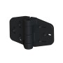 Nationwide Cornerstone 2 Heavy-Duty Fully Adjustable Self-Closing Nylon Gate Hinge with Stainless Steel Screws (Black) - C2H350F-SD-BK