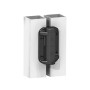 Nationwide Cornerstone Narrow Fixed Position Gate Hinge with 410 Stainless Steel Self-Drilling Screws (Black) - CH100N-4D-BK 