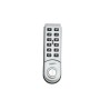 Lockey EC780 Standard Nex Generation Digital Cabinet Lock with Keypad Access - Silver (Vertical)