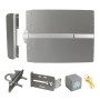 Lockey Edge Panic Shield Safety Kit w/ Panic Bar - Choose Color & PB11 Panic Bar Type