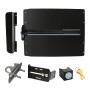 Lockey ED52B Edge Panic Shield Safety Kit (Black) - Shield, Panic Bar, Strike Bracket, Key Box, Key Cylinder, Latch Protector, Jamb Stop