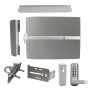 Lockey Edge Panic Shield Security Kit w/ Panic Bar - Choose Color & PB11 Panic Bar Type