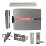 Lockey Edge Panic Shield Security Kit w/ Panic Bar - Choose Color & Detex V-40xEBxW Panic Bar Type