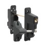 Nationwide Keystone 2 Dual Sided 6-Pin Lockable Nylon Gate Latch for all Gates (Black)