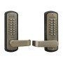 Lockey 3835 Mechanical Keyless Lever Lock with Passage Mode