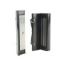 Locinox Surface-Mounted Electromagnetic Lock (1-9/16" to 3-1/8" Square Profiles, RAL 9005 Jet Black) - MAGMAG3000-9005