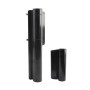 Locinox Mammoth HD Ultra Heavy Duty 180&deg; Hydraulic Gate Closer and Hinge (440lbs Capacity, RAL9005 Black) - MAMMOTH-HD-9005
