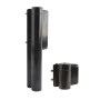 Locinox Mammoth 180&deg; Hydraulic Gate Closer and Hinge (330lbs Capacity, RAL9005 Black) - MAMMOTH180-9005
