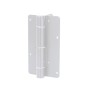 Nationwide 5 3/4" Self-Closing Aluminum Hinge with Stainless Steel Self-Drilling Screws (White) - NW095-WH