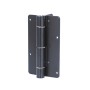 Nationwide 5-3/4" x 1-1/2" Self-Closing Aluminum Adjustable Hinge Pair (Black) - NW095-2S-BK