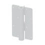 Nationwide 5 3/4" Self-Closing Aluminum Hinge with Stainless Steel Self-Drilling Screws (White) - NW096-WH