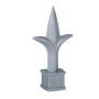 Nationwide True 3/4" Triad Finial A360 Aluminum - NW234PF75-SBL