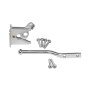 Nationwide Standard Zinc-Plated Gravity Latch with Galvanized Screws - NW38204-76Q 